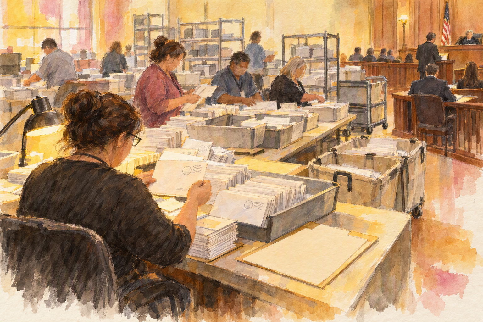 Illustration for Michael Watson, Mississippi Secretary of State, Petitioner v. Republican National Committee, et al.