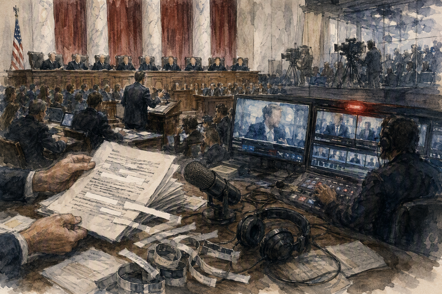 Illustration for Alan M. Dershowitz v. Cable News Network, Inc.